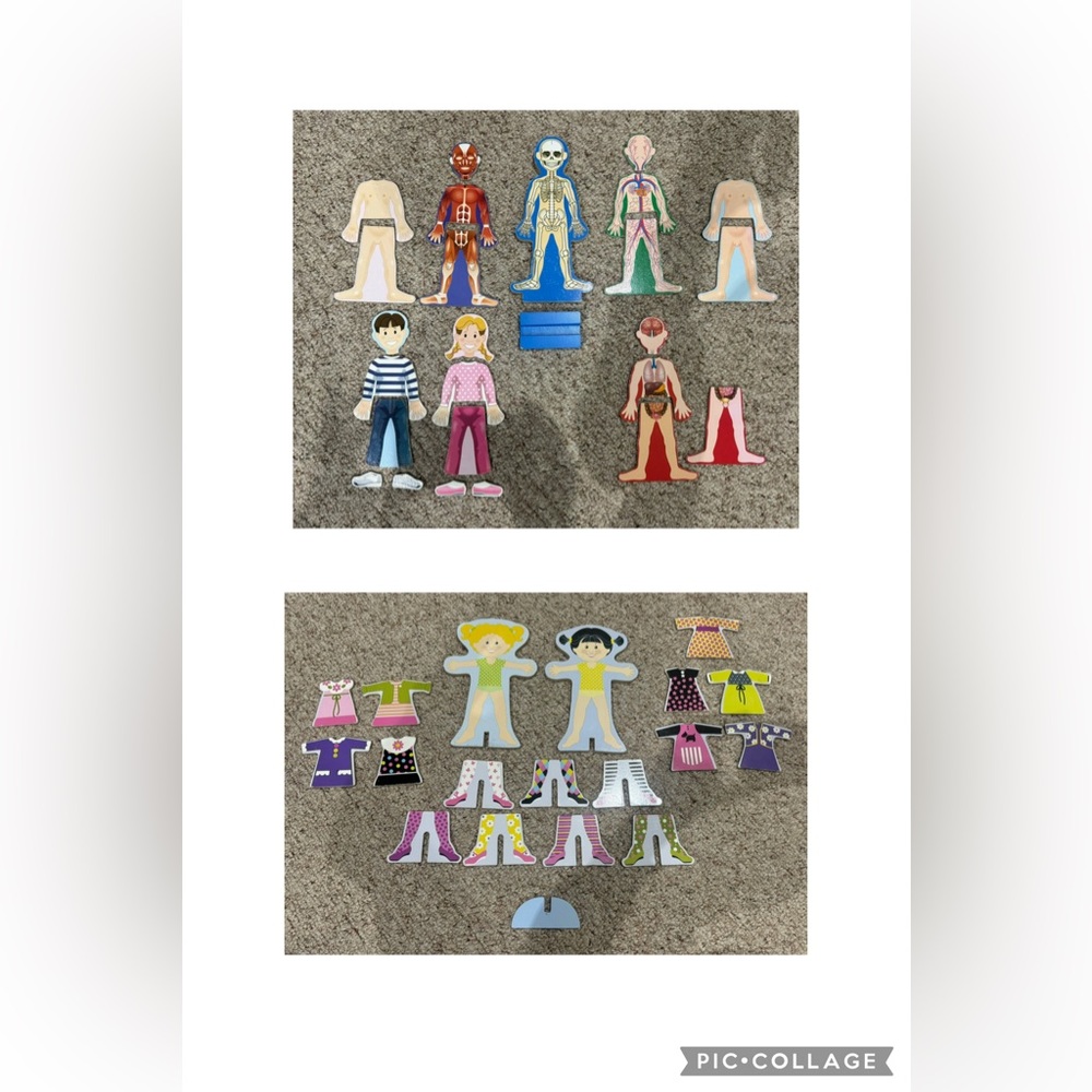 Melissa & Doug Magnetic Dress Up Play sets